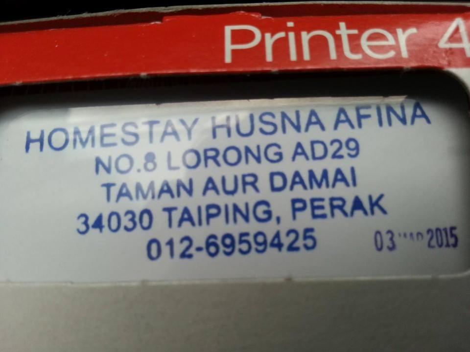 Taiping Homestay Husna Afina المظهر الخارجي الصورة